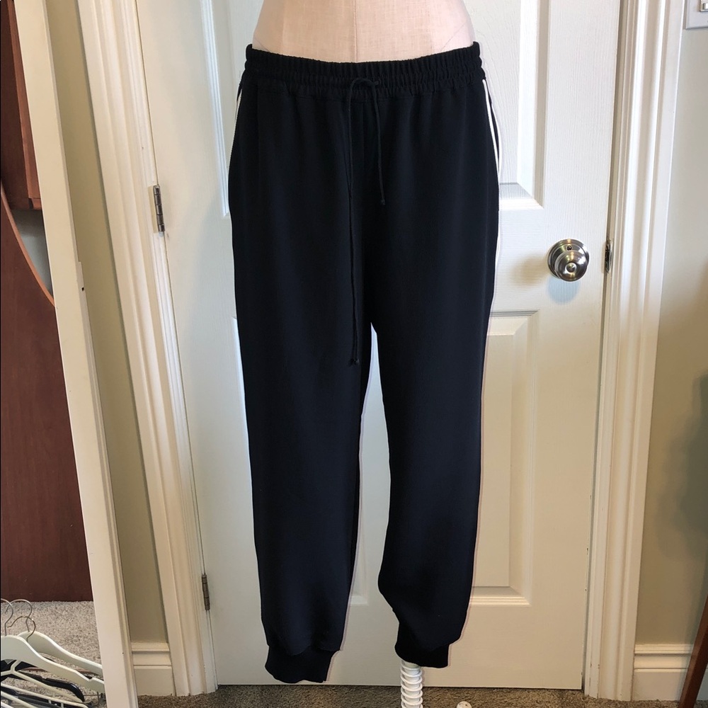 Wilfred Black and Cream Elastic Waistband